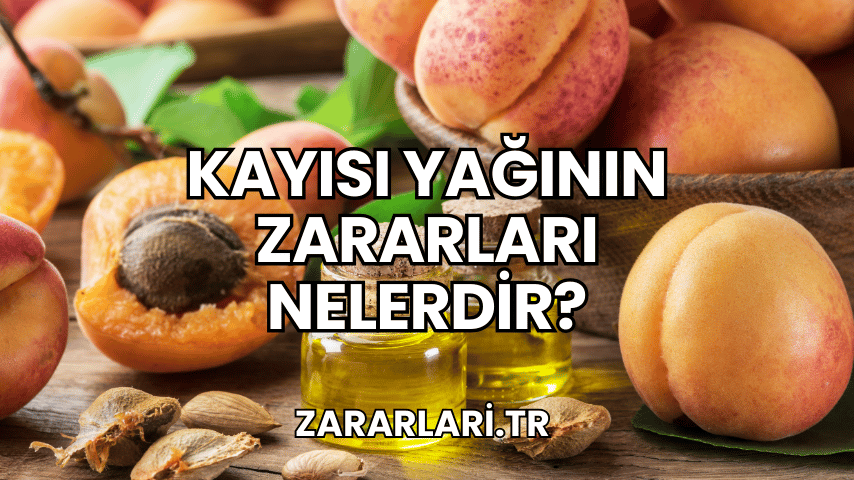 Kayısı Yağının Zararları Nelerdir?