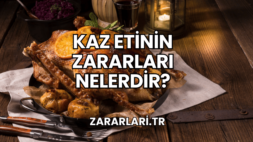 Kaz Etinin Zararları Nelerdir?