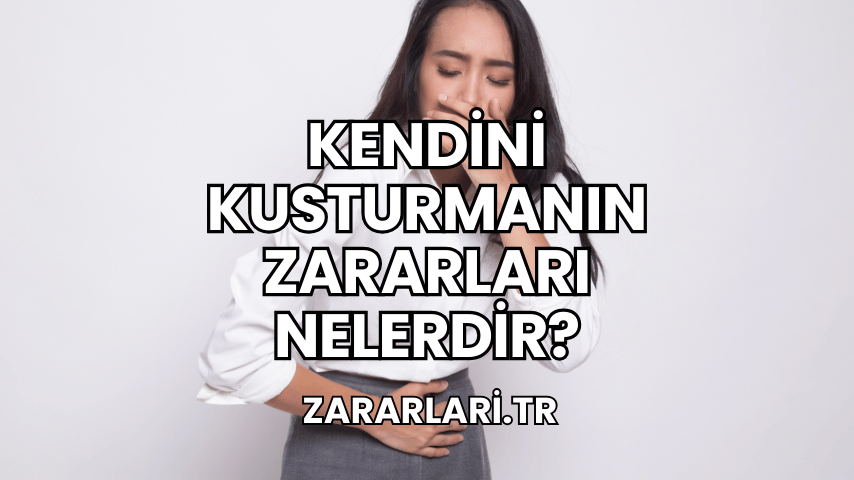 Kendini Kusturmanın Zararları Nelerdir?