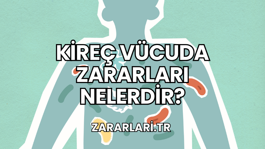 Kireç Vücuda Zararları Nelerdir?