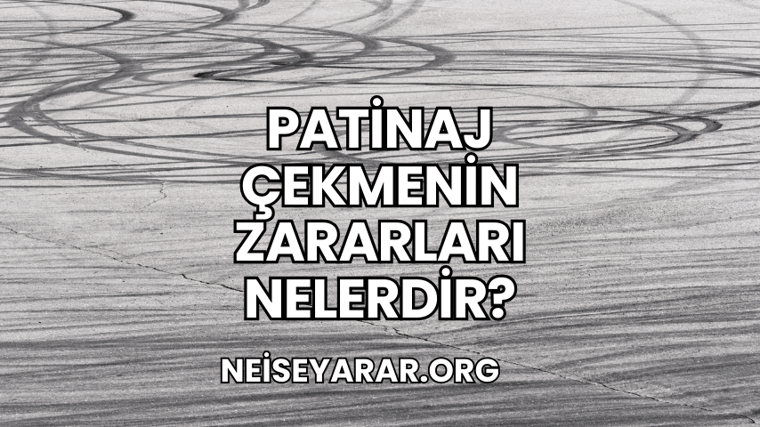 Patinaj Çekmenin Zararları Nelerdir?