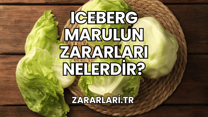 Iceberg Marulun Zararları Nelerdir?