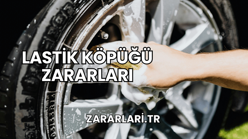 Lastik Köpüğü Zararları