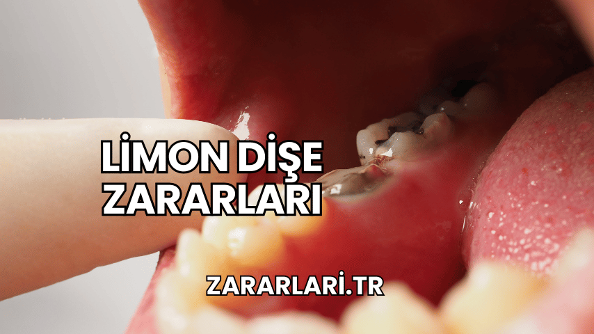 Limon Dişe Zararları