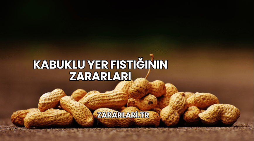 Kabuklu Yer Fıstığının Zararları